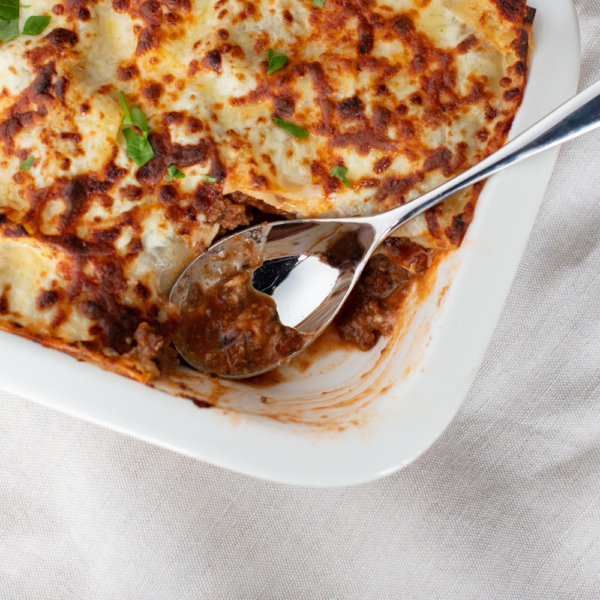 venison lasagne